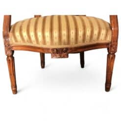 Louis XVI Armchairs - Ornate Frame Detail Bottom - Styylish