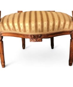 Louis XVI Armchairs - Ornate Frame Detail Bottom - Styylish