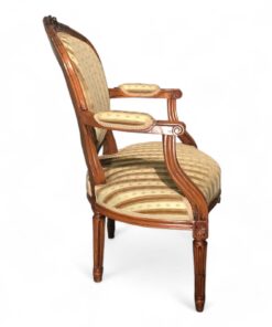 Louis XVI Armchairs - Side Details of Frame - Styylish
