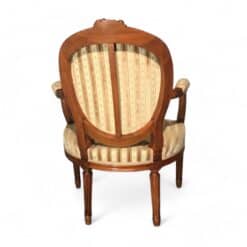 Louis XVI Armchairs - Back Profile - Styylish