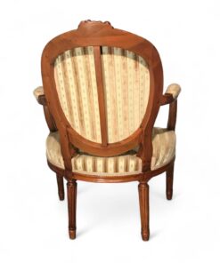 Louis XVI Armchairs - Back Profile - Styylish