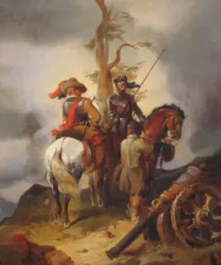 Meno Mühlig- detail of the painting-Styylish