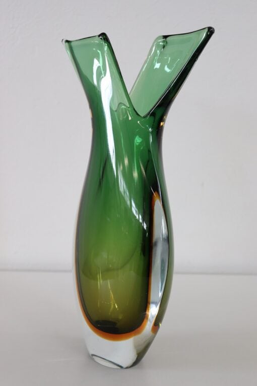 Italian Murano Glass Vase - Interior Side Detail - Styylish