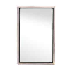 Max Ingrand Polished Metal Mirror - Front Profile - Styylish