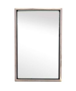 Max Ingrand Polished Metal Mirror - Front Profile - Styylish