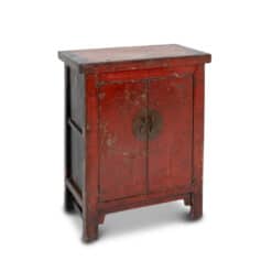 Chinese Red Lacquer Sideboards - Front Profile - Styylish