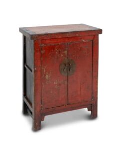 Chinese Red Lacquer Sideboards - Front Profile - Styylish