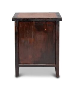 Chinese Red Lacquer Sideboards - Back Profile - Styylish