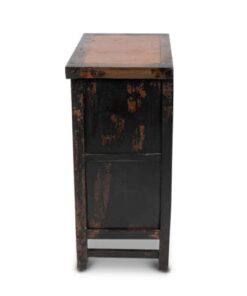 Chinese Red Lacquer Sideboards - Side Profile - Styylish