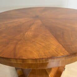 Biedermeier Center Table Cherry Wood - Star Veneer and Edge - Styylish