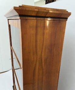 Cherry Biedermeier Display Cabinet - Side - Styylish