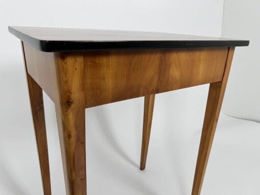 Biedermeier Side Table Cherry Wood - Edge of Top - Styylish