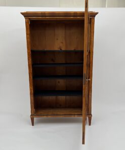 Cherry Biedermeier Display Cabinet - Open Front - Styylish