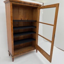 Cherry Biedermeier Display Cabinet - Open Door - Styylish