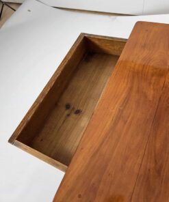 Biedermeier Side Table Cherry Wood - Drawer - Styylish