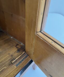 Cherry Biedermeier Display Cabinet - Door Detail - Styylish
