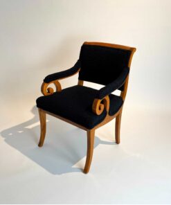 Biedermeier Armchair Solid Beech - Full - Styylish