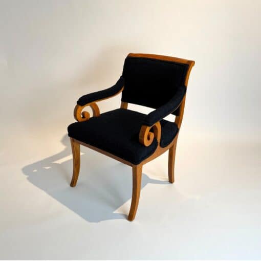 Biedermeier Armchair Solid Beech - Full - Styylish