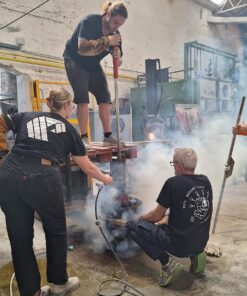 Murano Glass Coffee Table - Maker Process - Styylish