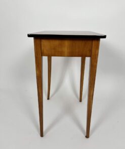 Biedermeier Side Table Cherry Wood - Frame Detail - Styylish