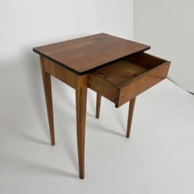 Biedermeier Side Table Cherry Wood, Southern Germany circa 1820