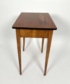 Biedermeier Side Table Cherry Wood - Side - Styylish