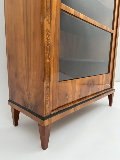 Cherry Biedermeier Display Cabinet - Feet - Styylish