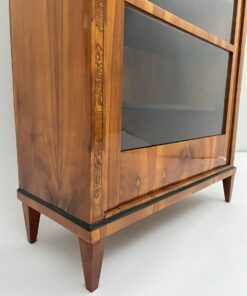Cherry Biedermeier Display Cabinet - Feet - Styylish