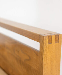 Bed Model “L06” Pierre Chapo - Headrest Wood Detail - Styylish