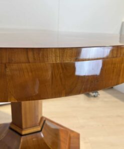 Biedermeier Center Table Cherry Wood - Lacquer - Styylish
