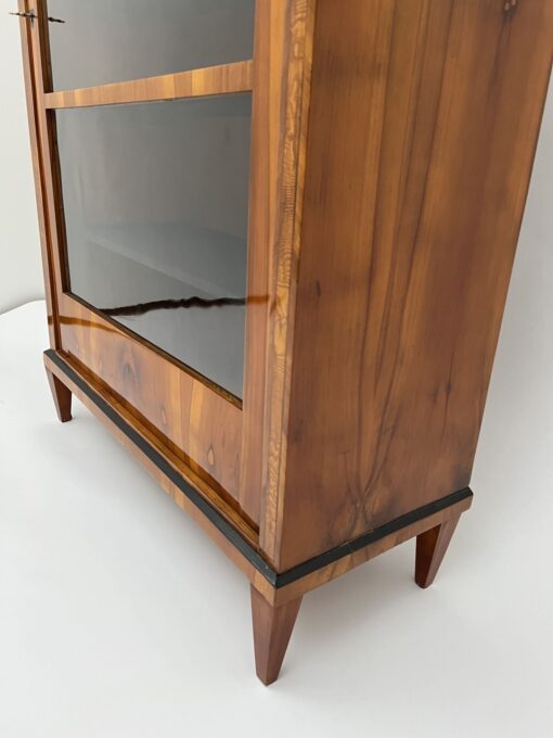 Cherry Biedermeier Display Cabinet - Side Bottom - Styylish