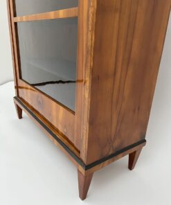 Cherry Biedermeier Display Cabinet - Side Bottom - Styylish