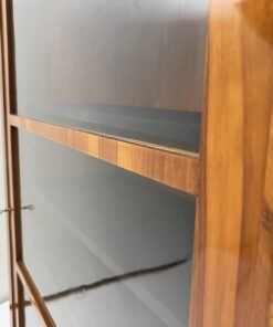 Cherry Biedermeier Display Cabinet - Glass Front - Styylish