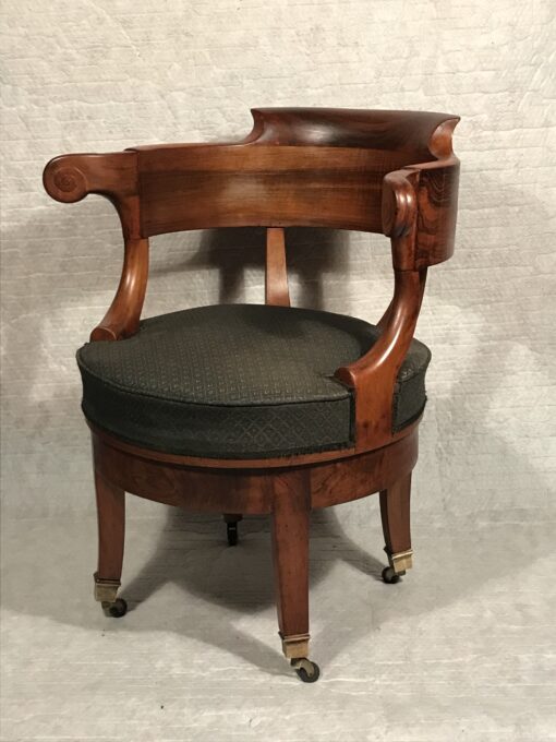 19th century Desk Chair - Three-quarters - Styylish