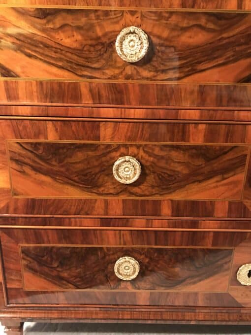 German Neoclassical Chest of Drawers - Closeup Front - Styylish