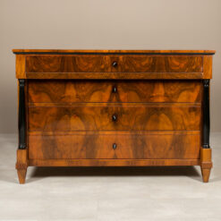 Biedermeier Chest of Drawers Walnut - Front - Styylish