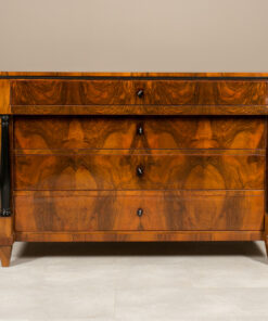 Biedermeier Chest of Drawers Walnut - Front - Styylish