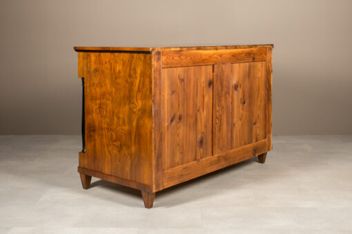 Biedermeier Chest of Drawers Walnut - Back - Styylish