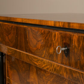 Biedermeier Chest of Drawers Walnut, Germany 19th Century