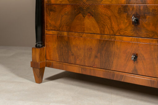 Biedermeier Chest of Drawers Walnut - Foot - Styylish