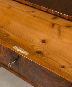 Biedermeier Chest of Drawers Walnut - Drawer interior - Styylish