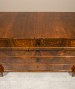 Biedermeier Chest of Drawers Walnut - Top - Styylish