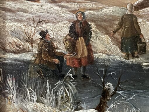 Dutch Winter Painting - Detail - Styylish