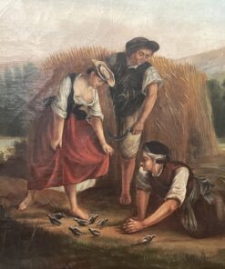 19th century Genre Painting - Front View - Styylish