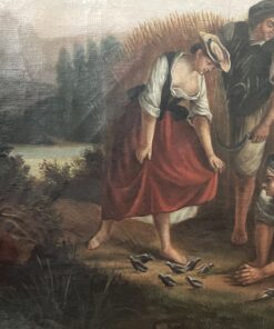 19th century Genre Painting - Close Front View - Styylish