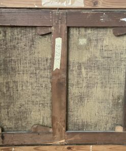 19th century Genre Painting - Back - Styylish