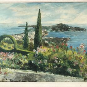 View of a Mediterranean Coast, 1st Half of 20th Century