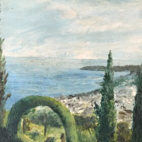 View of a Mediterranean Coast, 1st Half of 20th Century