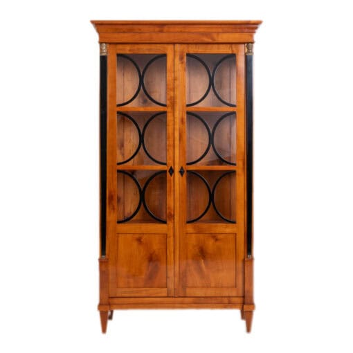 Biedermeier Cherry wood vitrine- Styylish