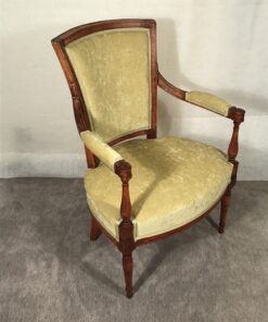 French Directoire Armchair, 18th century - Three-quarters - Styylish